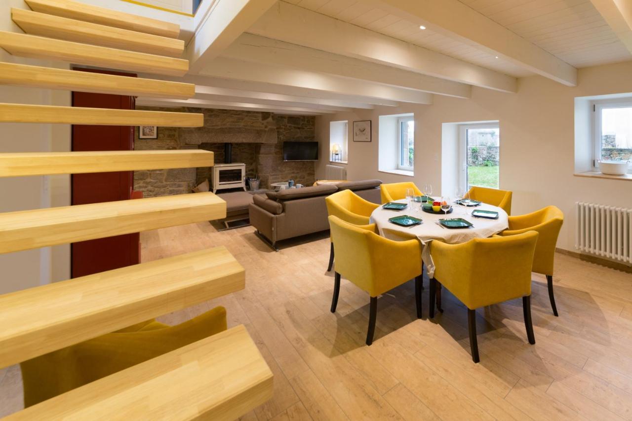 Gwel Ar Mor - Jolie Maison De Charme Renovee Proche Du Port Lanildut ภายนอก รูปภาพ